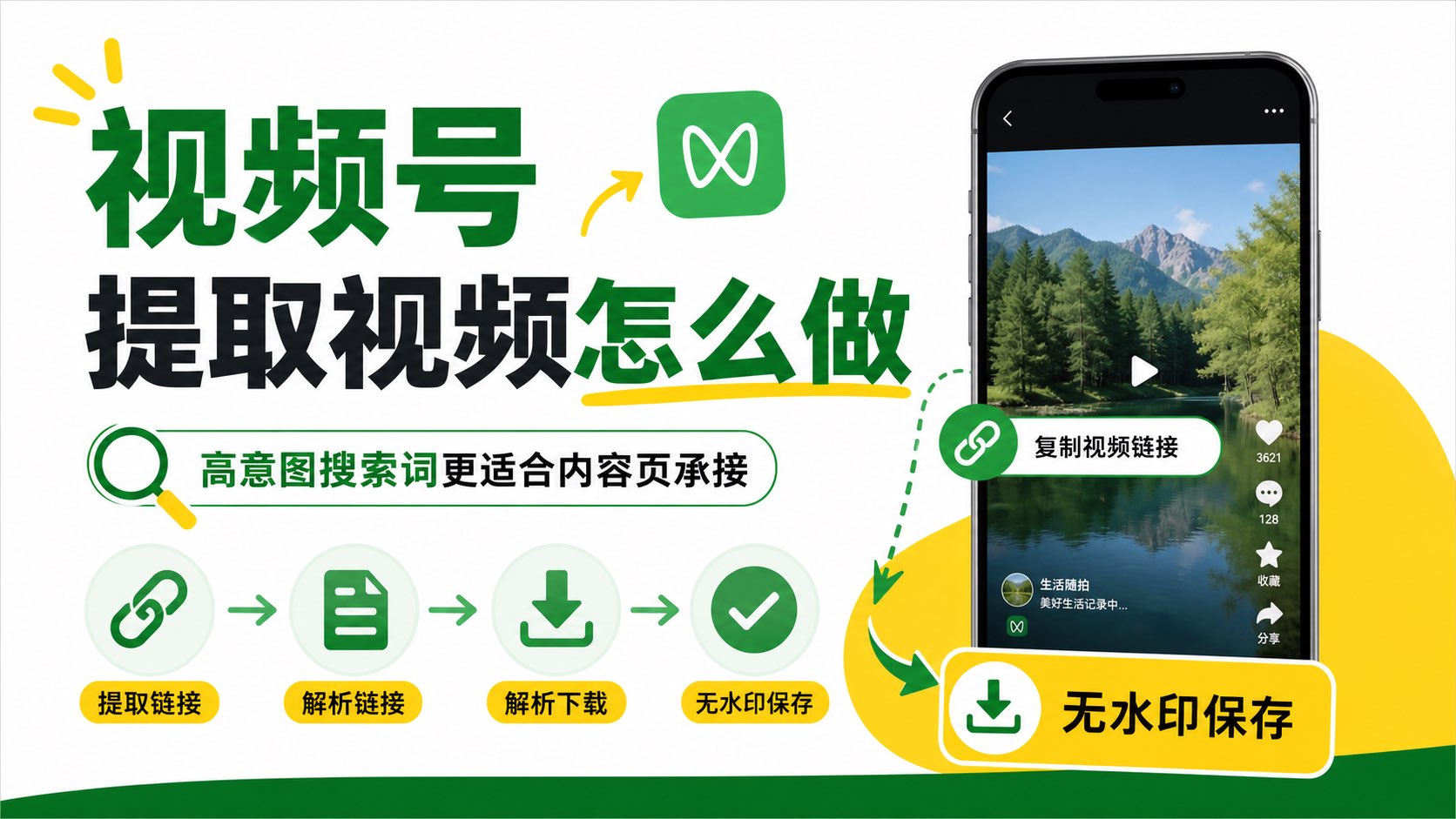 视频号提取视频怎么做?高意图搜索词更适合内容页承接